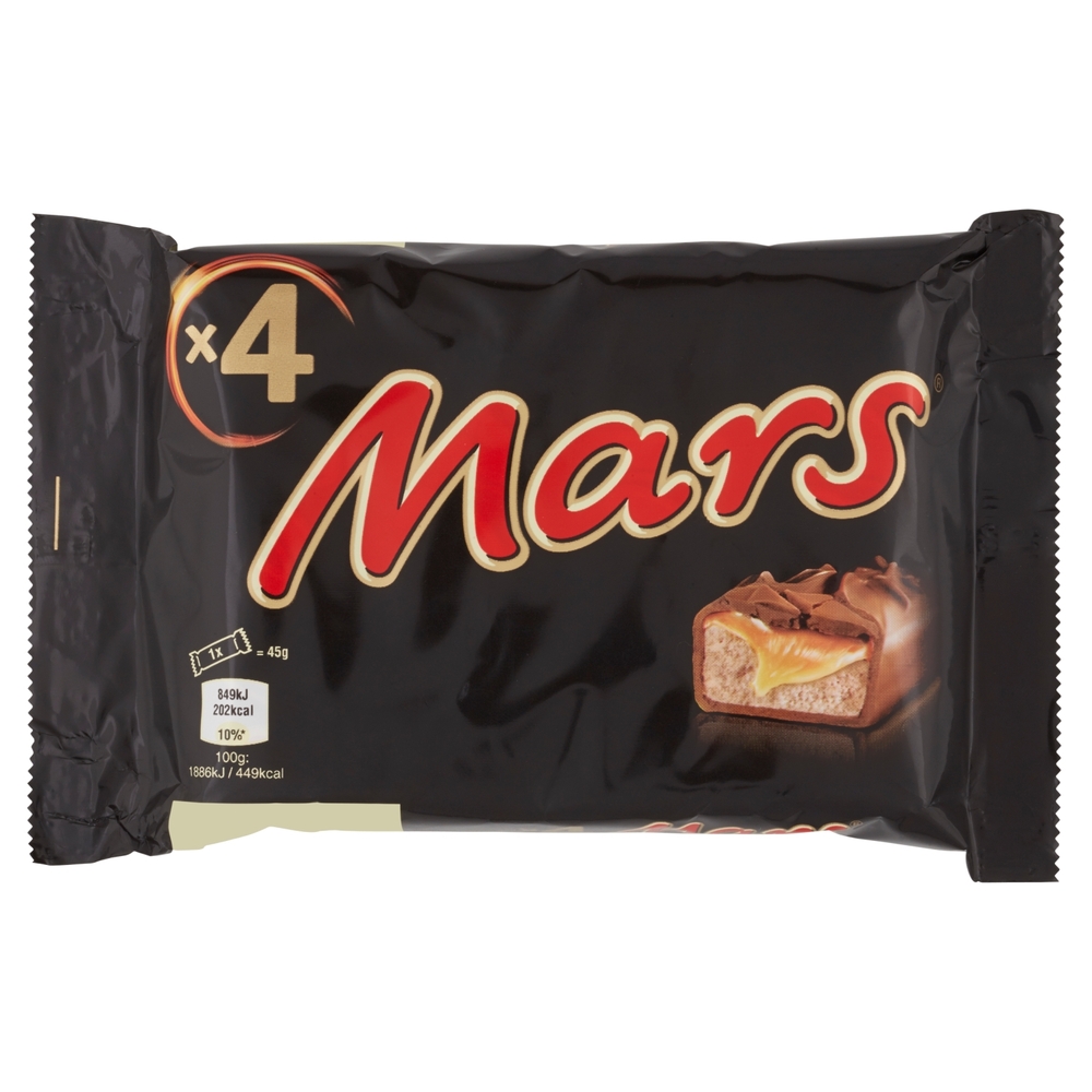 Mars, 4x45 g