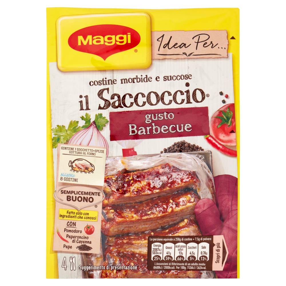 Saccoccio Barbecue, 34 g