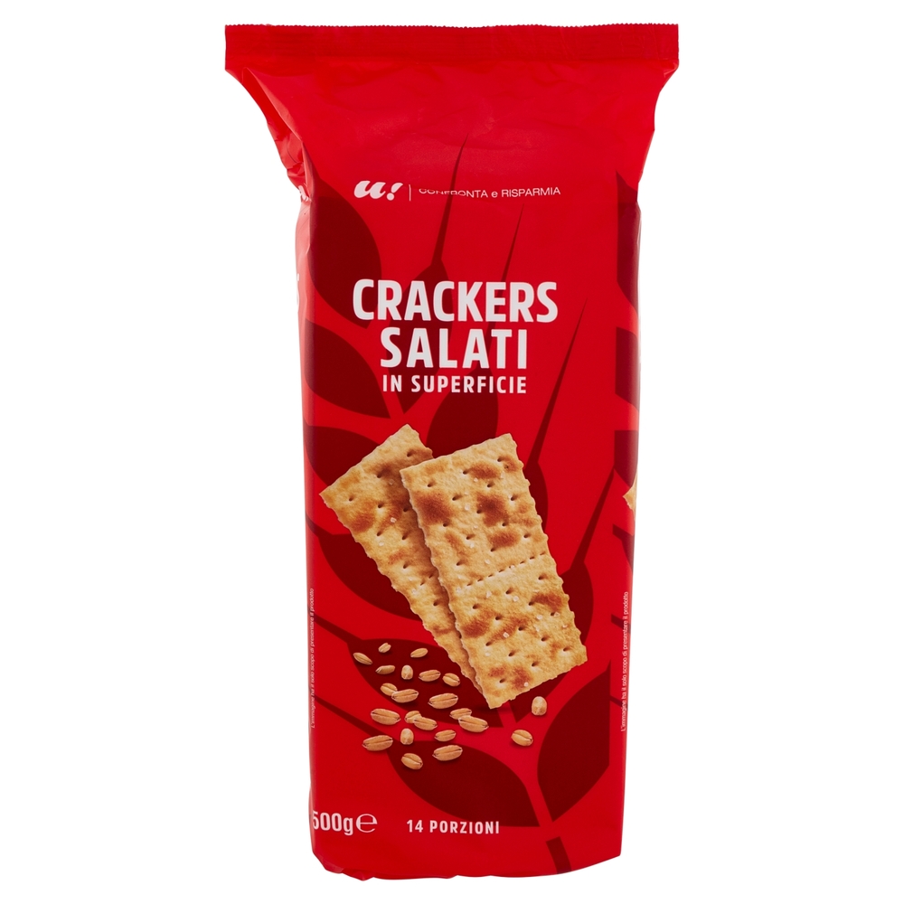 Crackers Salati in Superficie, 500 g