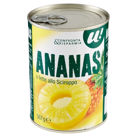 Ananas a Fette allo Sciroppo, 340 g