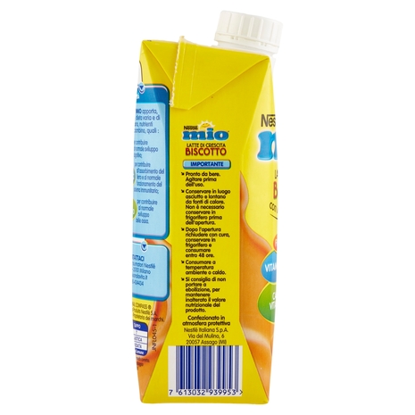 NESTLÉ MIO Latte di Crescita Biscotto da 1 anno brick 500 ml
