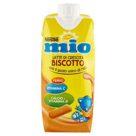 NESTLÉ MIO Latte di Crescita Biscotto da 1 anno brick 500 ml