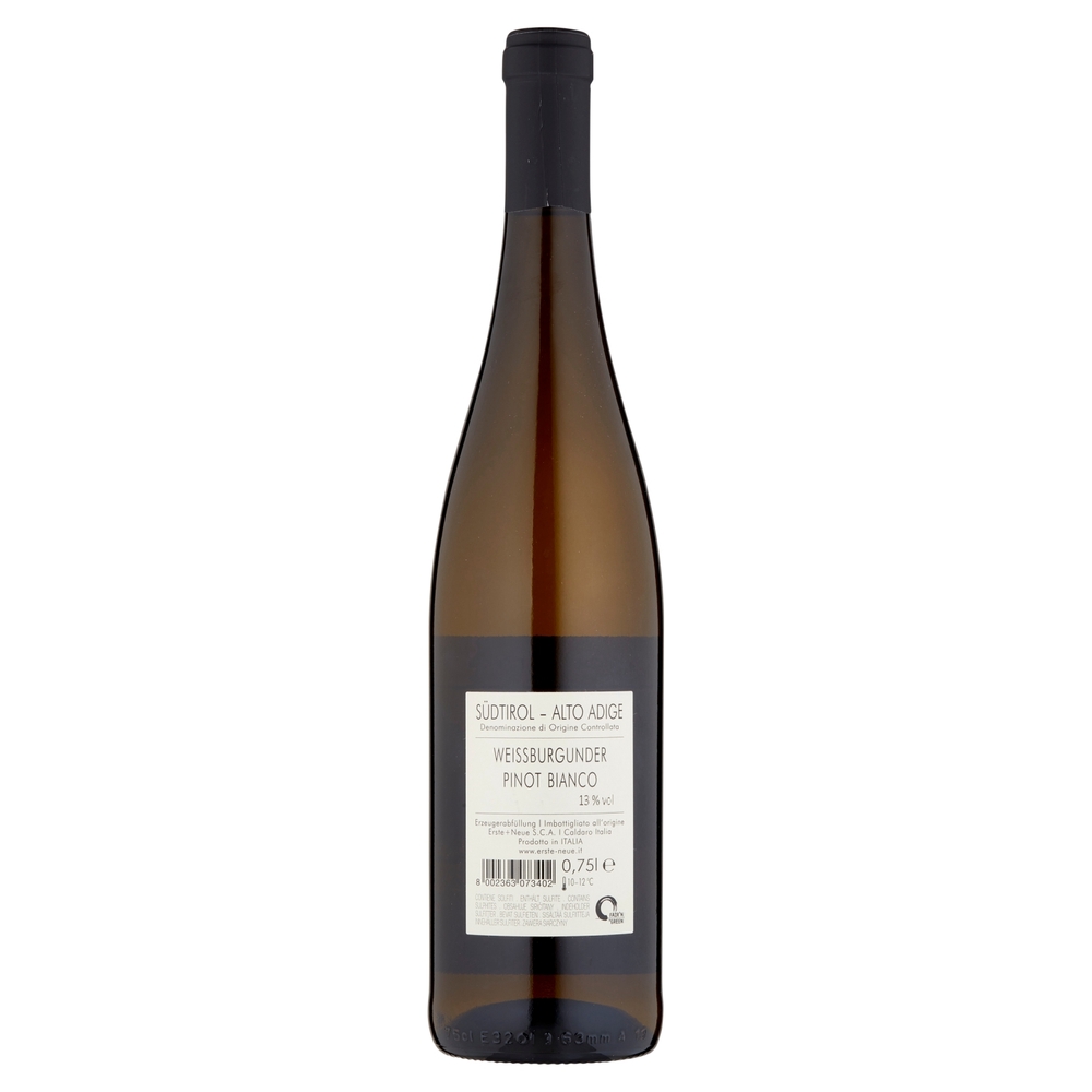 Weissburgunder Pinot Bianco, 75 cl