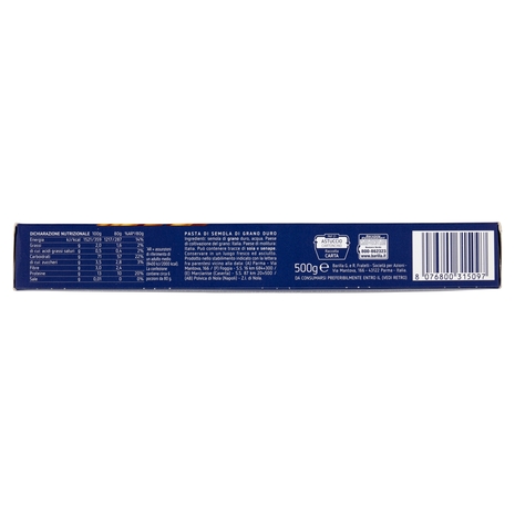 Barilla Pasta Bucatini n.9 100% Grano Italiano 500g