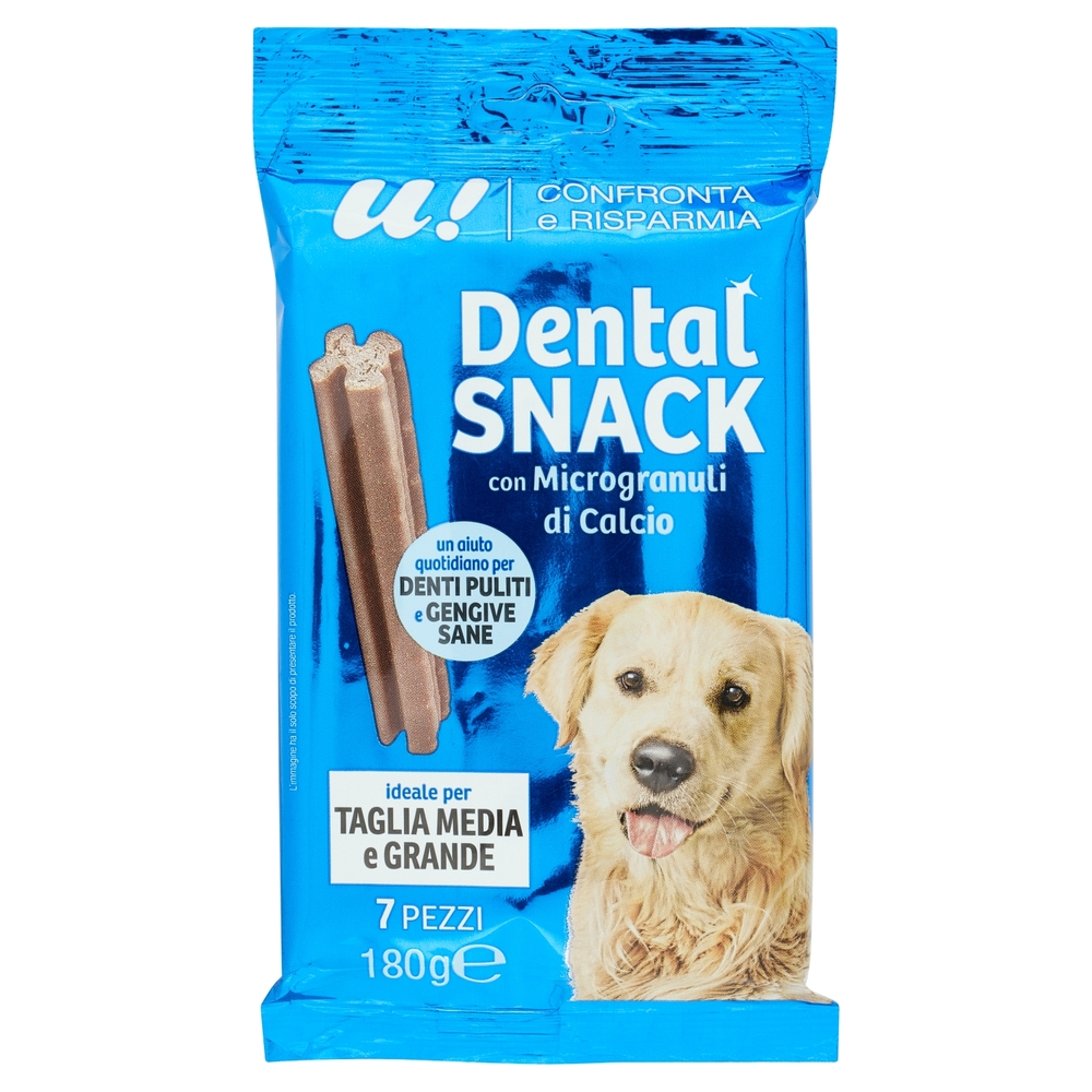 Prodotto Igiene Orale Cane Sammy's Dentfata - Snack Gigante Per Pulizia Denti Cani 60g Gioco Denti Puliti Cane