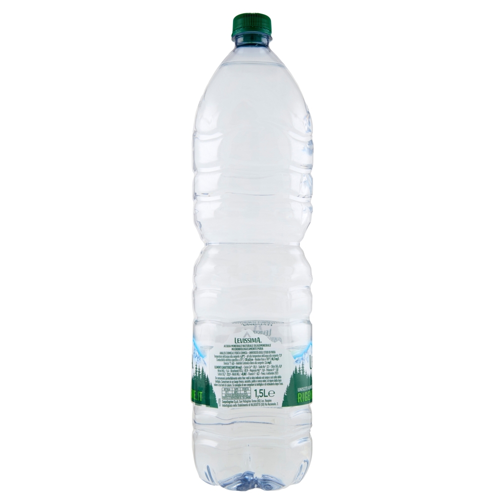 LEVISSIMA, Acqua Naturale R-PET 25% 1,5 L