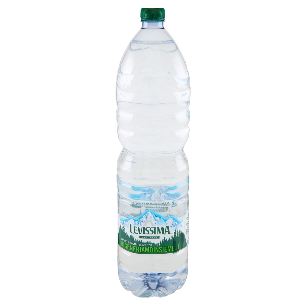 LEVISSIMA, Acqua Naturale R-PET 25% 1,5 L