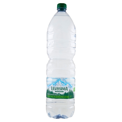 LEVISSIMA, Acqua Naturale R-PET 25% 1,5 L
