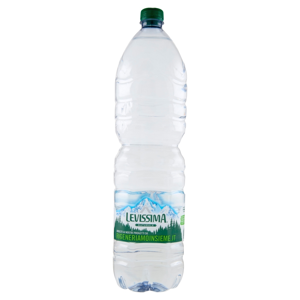 LEVISSIMA, Acqua Naturale R-PET 25% 1,5 L