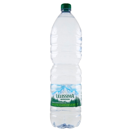 LEVISSIMA, Acqua Naturale R-PET 25% 1,5 L