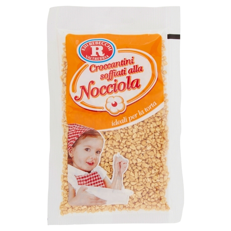 F.lli Rebecchi Valtrebbia Croccantini soffiati alla Nocciola 18 g
