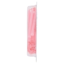 Mariarosa Candeline per la tua festa di compleanno Rosa 12 pz