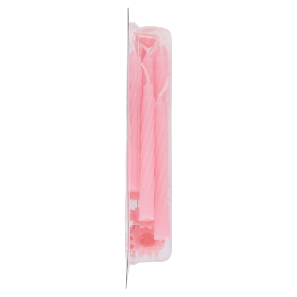 Mariarosa Candeline per la tua festa di compleanno Rosa 12 pz