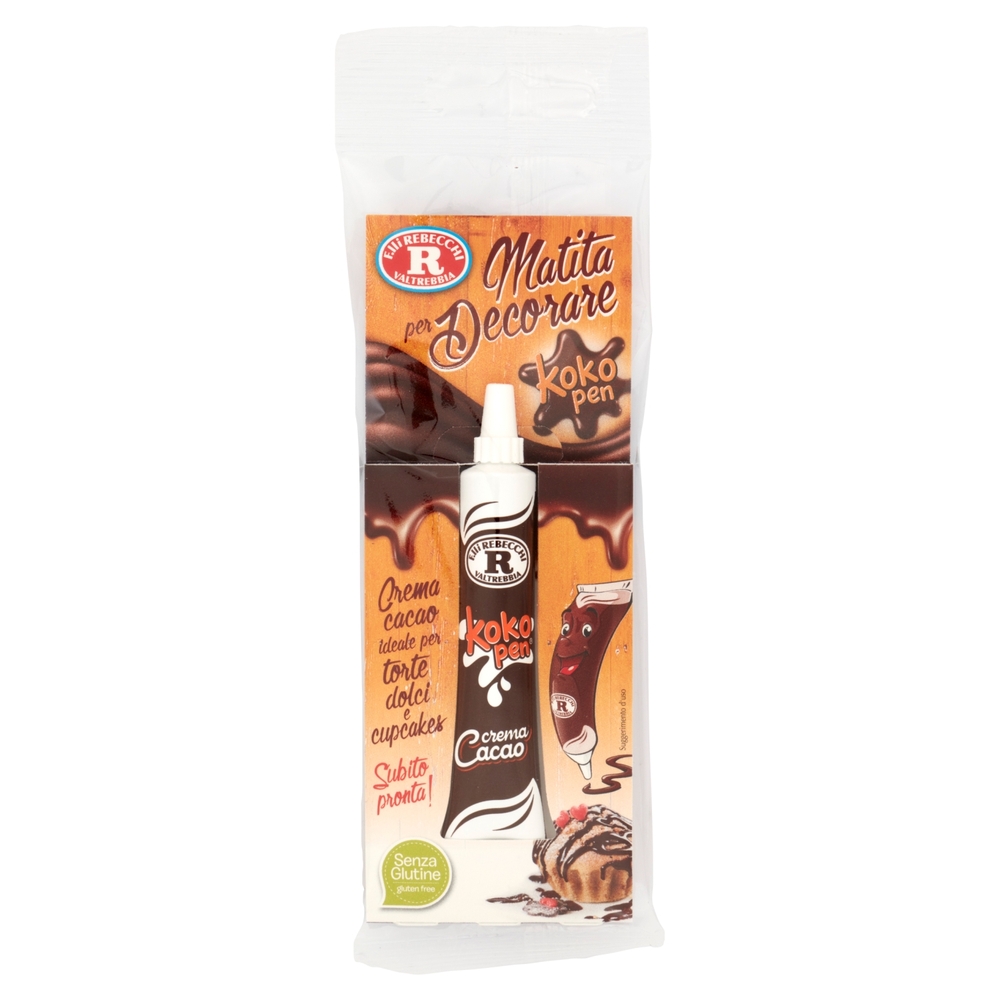 F.lli Rebecchi Valtrebbia Matita per Decorare koko pen crema Cacao 25 g