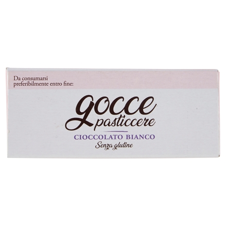 Mariarosa Gocce pasticcere Cioccolato Bianco 125 g