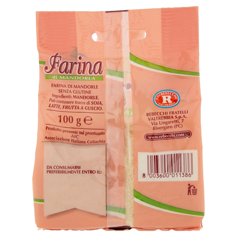 F.lli Rebecchi Valtrebbia Farina di Mandorla 100 g