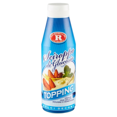 F.lli Rebecchi Valtrebbia Dolci Decori Topping Sciroppo di Glucosio 300 g