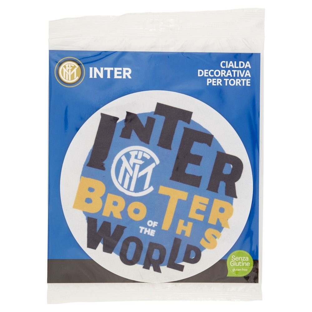 Cialda Decorativa per Torte Inter Ø 20,5 cm 7 g