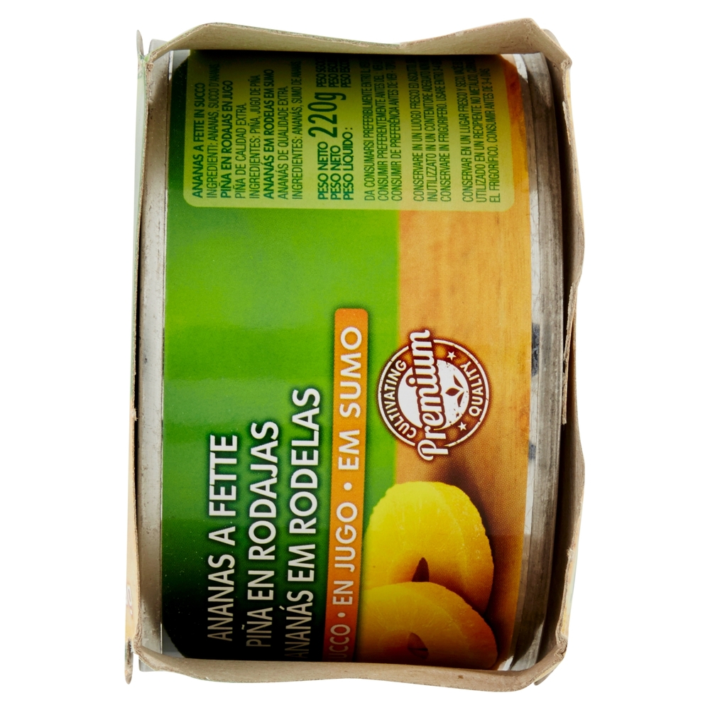 Del Monte Ananas a Fette in Succo 3 x 220 g