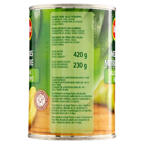 Del Monte Mezze Pere allo Sciroppo 420 g
