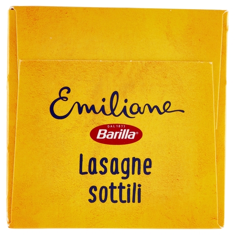 Barilla Emiliane Le sottili Lasagne Pasta all'Uovo 500g