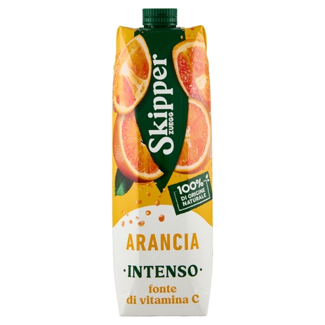 Zuegg Skipper Arancia Intenso e fonte di vitamina C 1000 ml