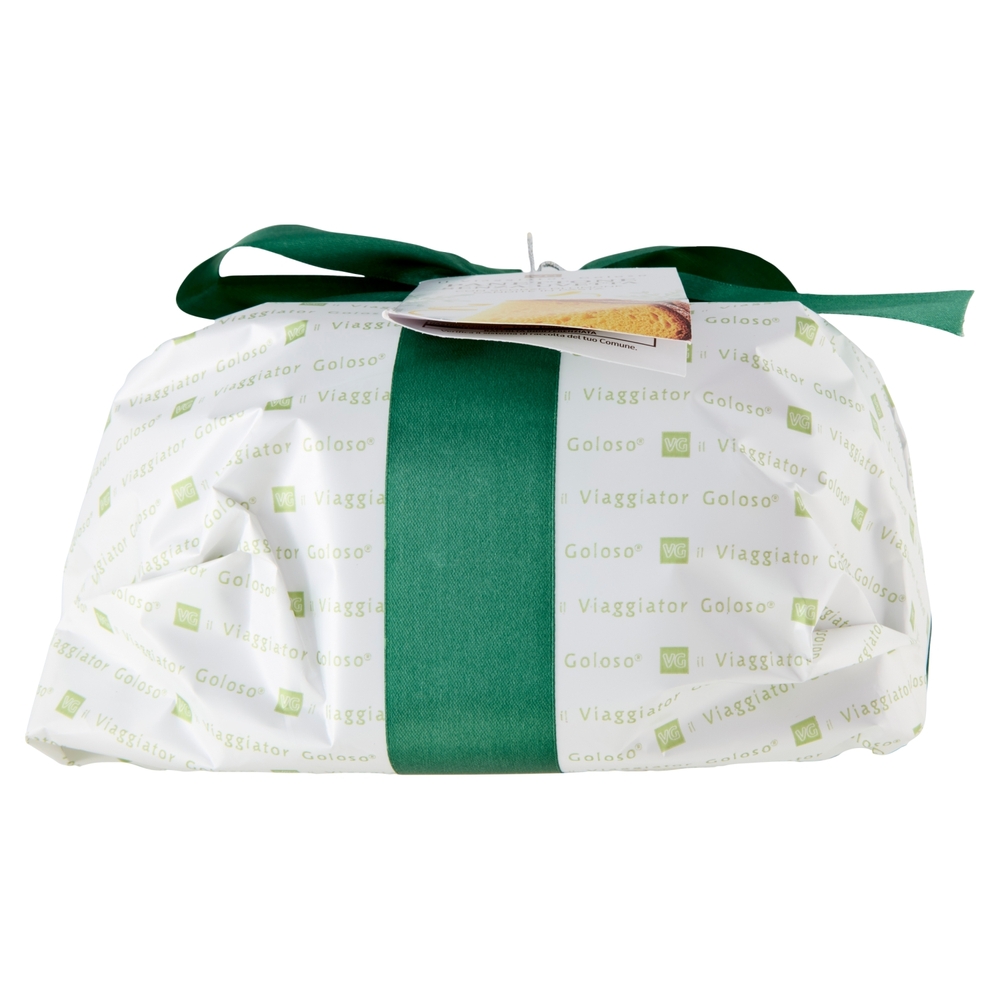 Panettone Senza Uvetta con scorze di Limone Candite in Pasta Il Viaggiator Goloso