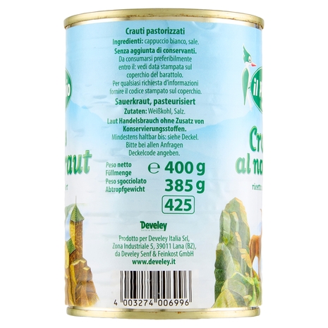 il Picchio Crauti al naturale 400 g