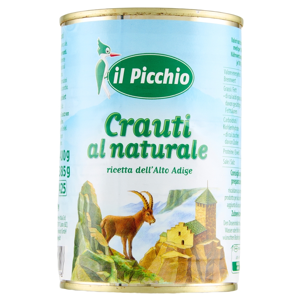 il Picchio Crauti al naturale 400 g