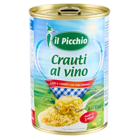 il Picchio Crauti al vino 400 g