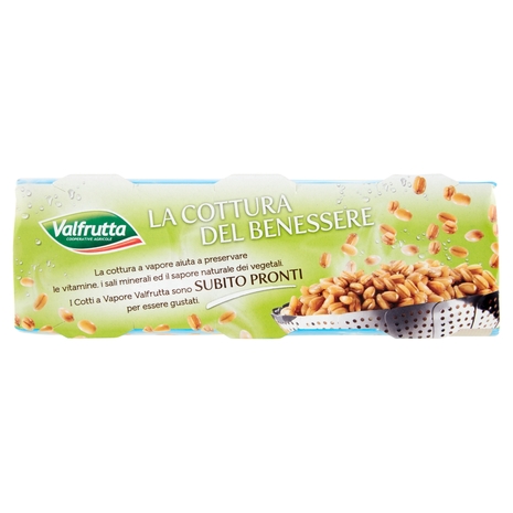 Valfrutta Cotti a Vapore Farro 3 x 150 g