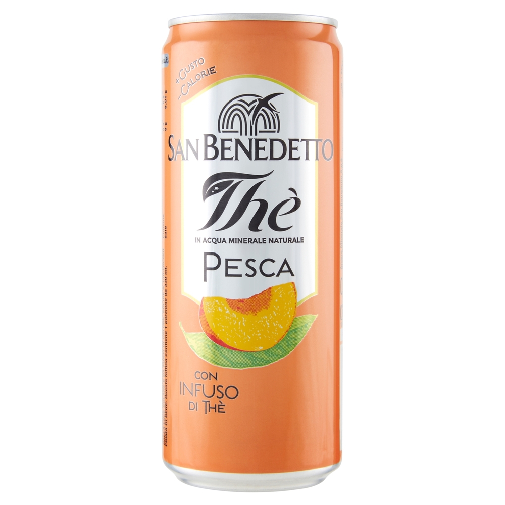 San Benedetto Thè Pesca lattina sleek 0,33 L