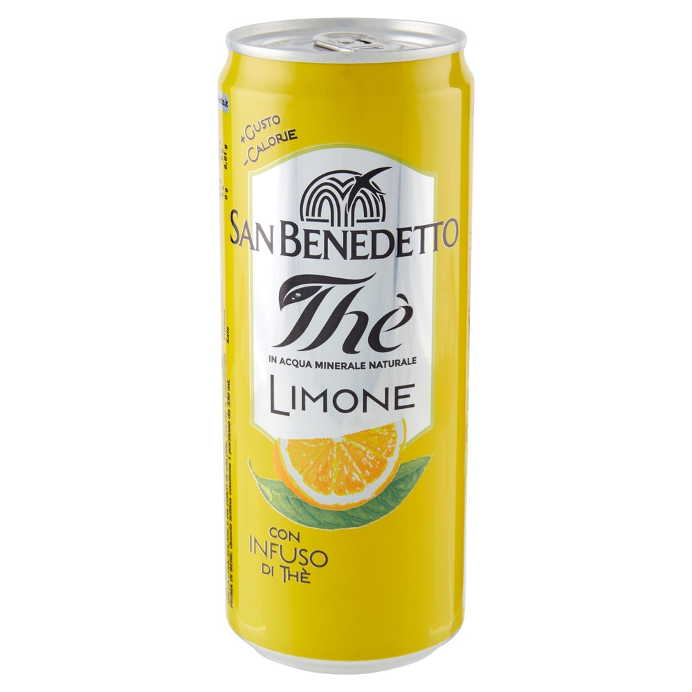 San Benedetto Thè Limone lattina sleek 0,33 L
