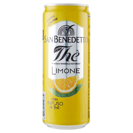 San Benedetto Thè Limone lattina sleek 0,33 L