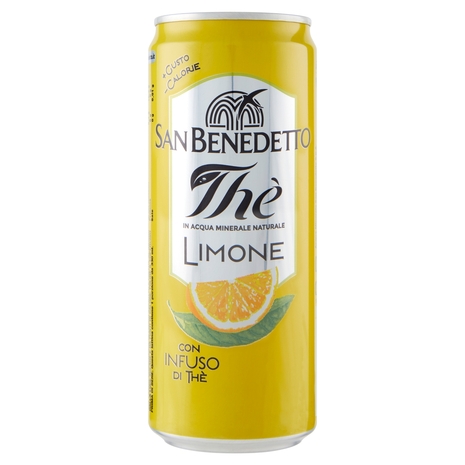 San Benedetto Thè Limone lattina sleek 0,33 L