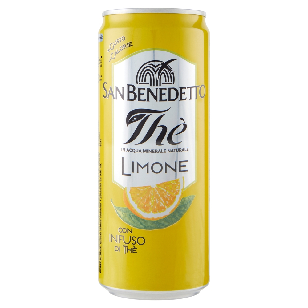 San Benedetto Thè Limone lattina sleek 0,33 L