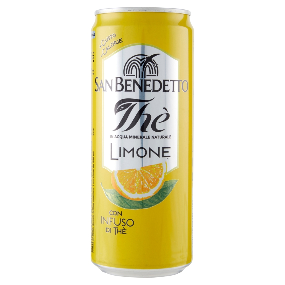 San Benedetto Thè Limone lattina sleek 0,33 L