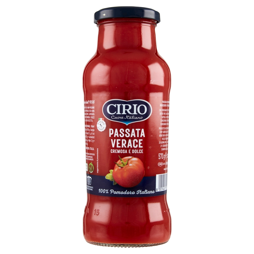 Cirio i Classici dal 1856 Passata Verace 570 g