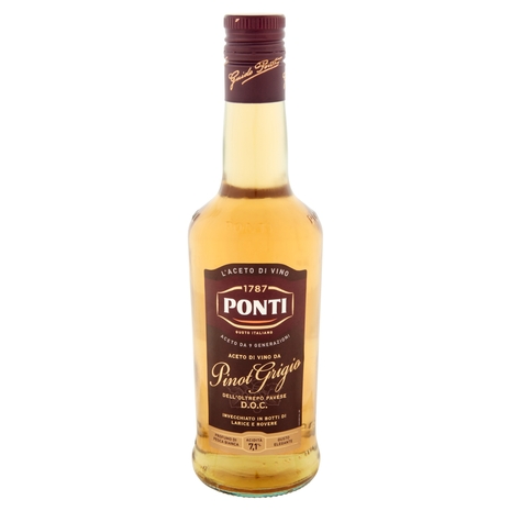 Ponti Aceto di Vino da Pinot Grigio dell'Oltrepò Pavese D.O.C. 500 ml