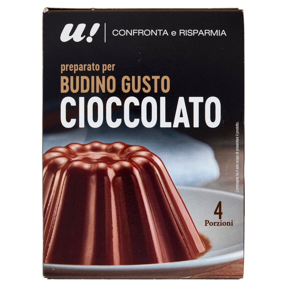 Preparato per Budino Gusto Cioccolato U! Confronta e Risparmia