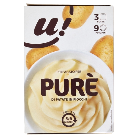 Purè di Patate in Fiocchi U! Confronta e Risparmia