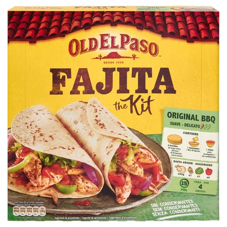 Old El Paso Fajita the Kit Original Barbacoa 500 g
