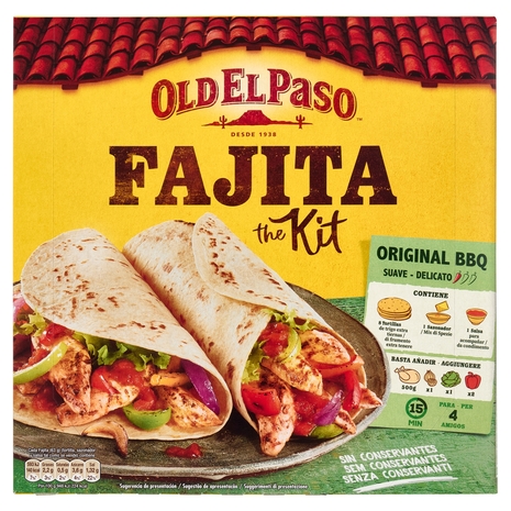Old El Paso Fajita the Kit Original Barbacoa 500 g