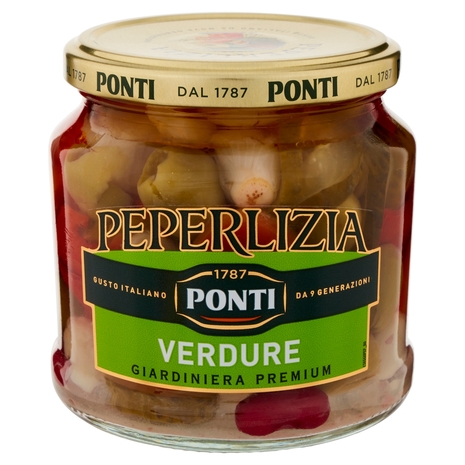 Ponti Peperlizia Verdure Giardiniera Premium 350 g