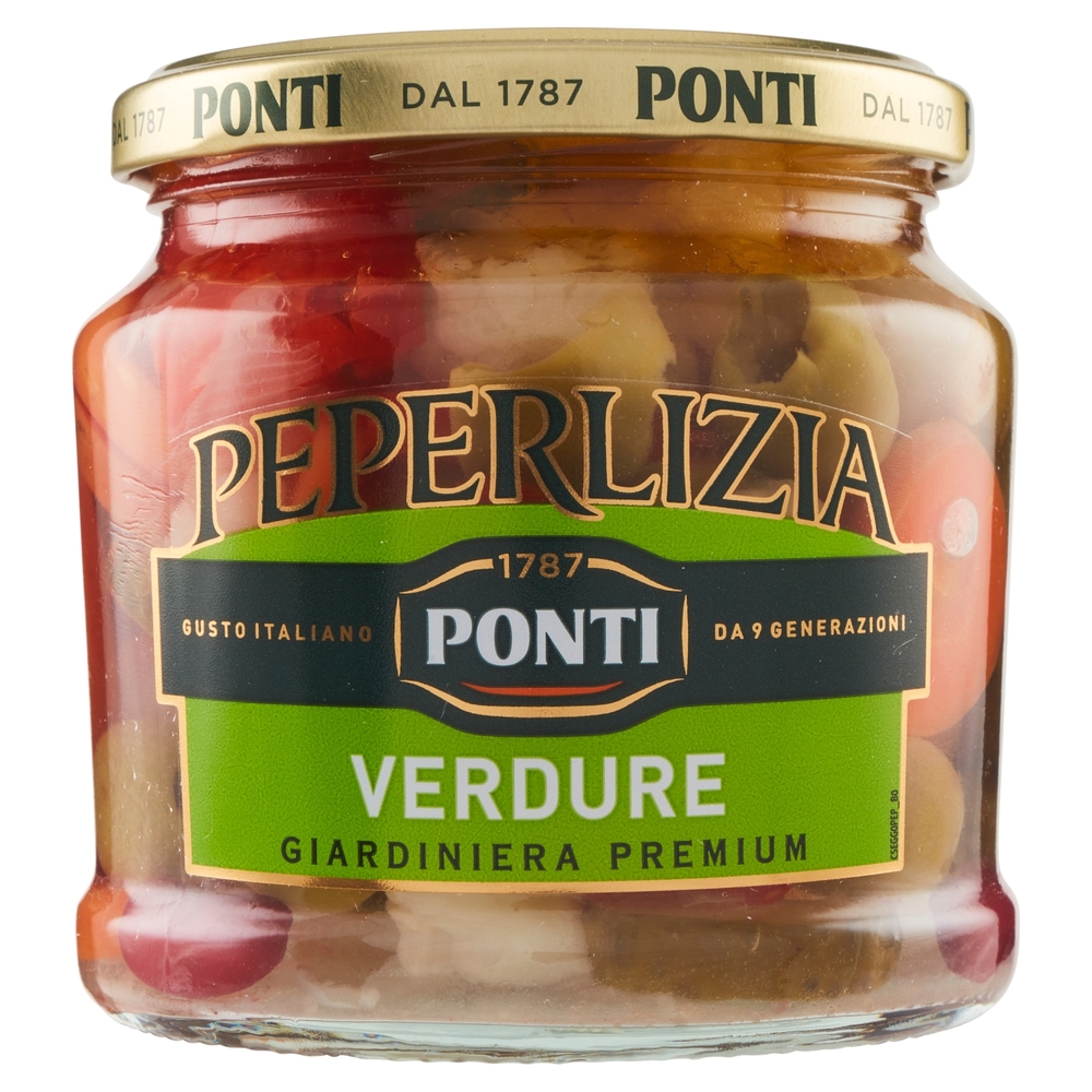 Ponti Peperlizia Verdure Giardiniera Premium 350 g