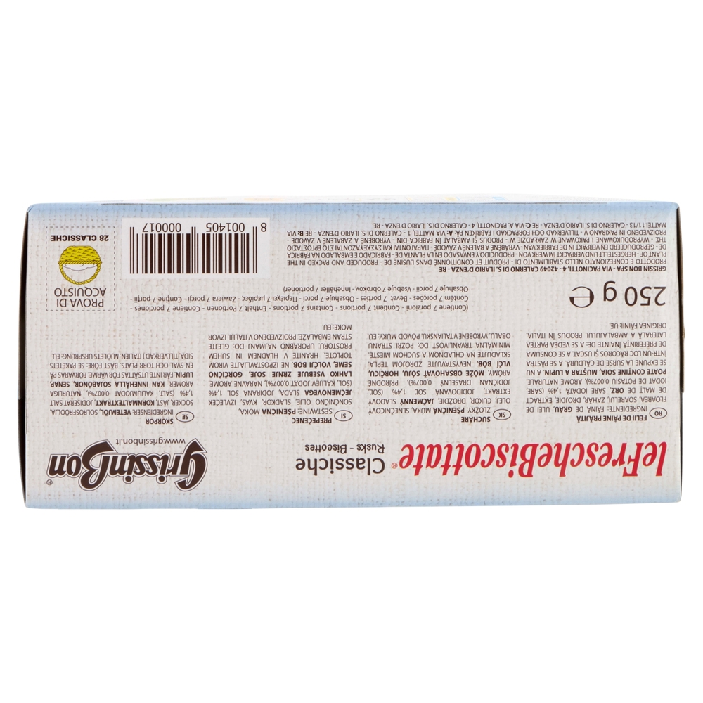 GrissinBon leFrescheBiscottate Classiche 250 g