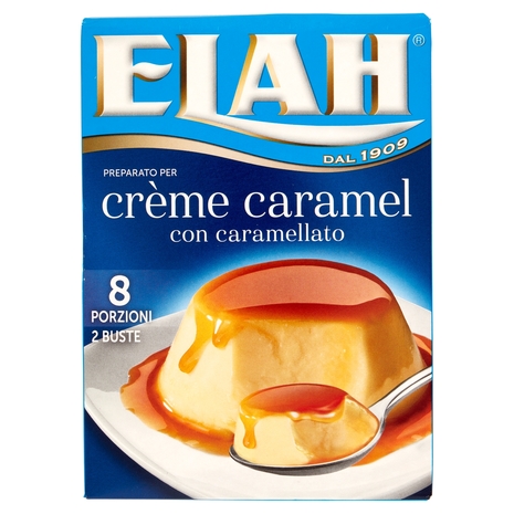 Elah Preparato per crème caramel con caramellato 200 g