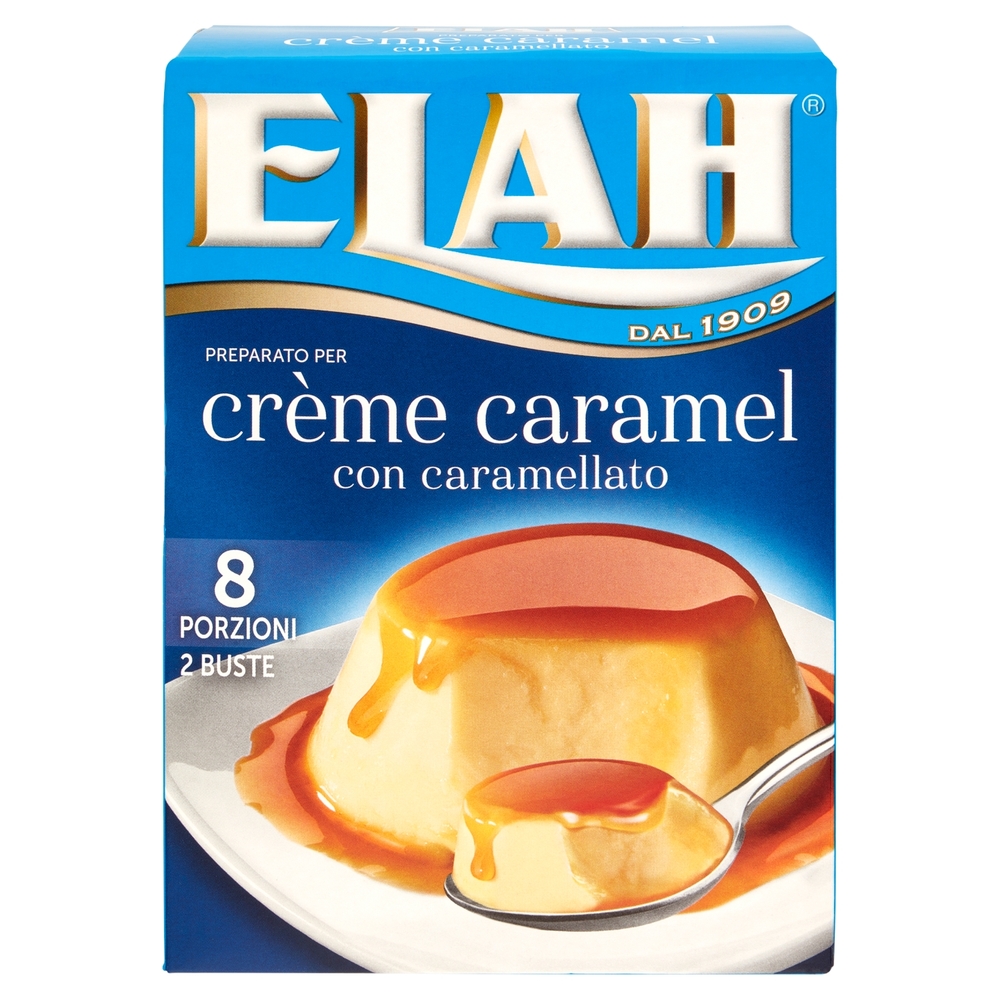 Elah Preparato per crème caramel con caramellato 200 g