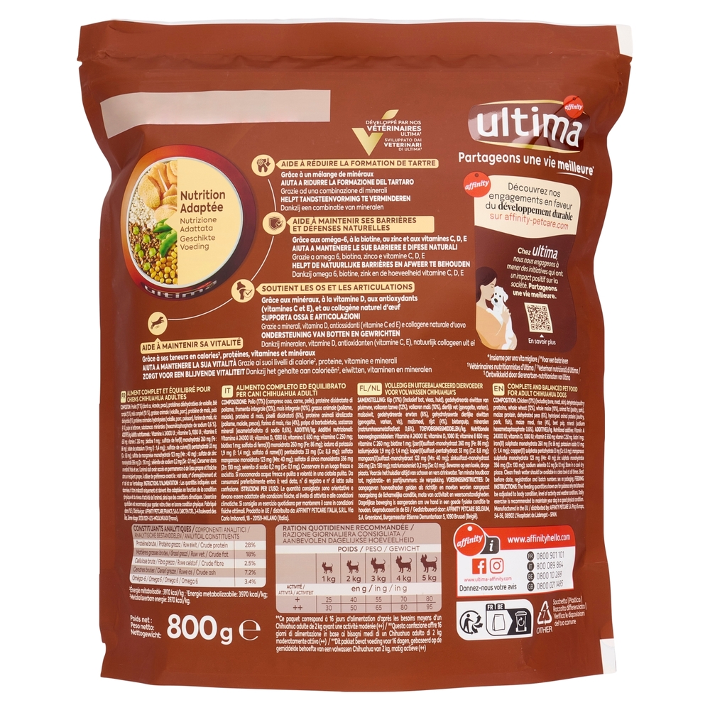 ultima Dog Chihuahua 800 g