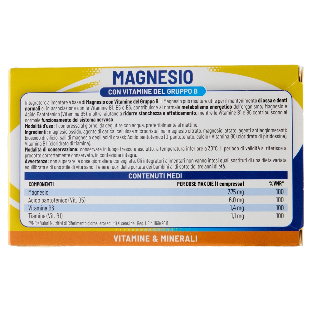 equilibra Magnesio con Vitamine del Gruppo B 30 Compresse 39 g